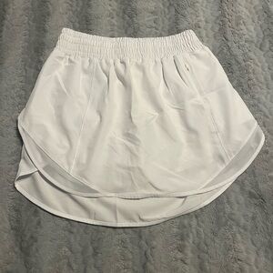 White Women's Athletic Skirt